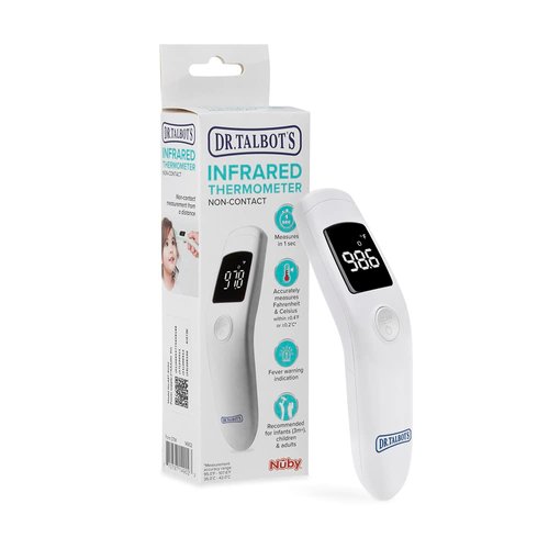 Dr. Talbot&#39;s Non-Contact Infrared Thermometer with Led Screen, White