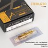 Ambition Glory Tattoo Cartridges #12 Standard 3RS Needles Disposable 20pcs 0.35mm 3 Round Shader for Rotary Tattoo Machine Supply