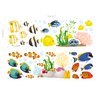 DECOWALL DWL-1811N Coral Reef Fish Kids Wall Stickers Wall Decals Peel and Stick Removable Wall Stickers for Kids Nursery Bedroom Living Room décor
