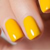 Vishine Gel Nail Polish 15ml, Bright Yellow Color Soak Off UV LED Long-Lasting Nail Gel Polish Nail Art Home DIY Manicure Nail Salon Varnish #923
