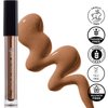 Mynena Diamond Lips | Bronze with Silver Metallic Finish Lip Gloss | High-Shine, Non-Sticky, Non-Drying Hydrating Lipstick Topper | IHazel