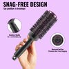 Ergo Super Gentle Round Brush for Blow Out - Salon Quality Hair Brushes for Women - Roller Brush for Blow Drying - Wet and Dry Hair Styling - Volumizing Hair Care Blowout Brush - ERG43: 1.75"