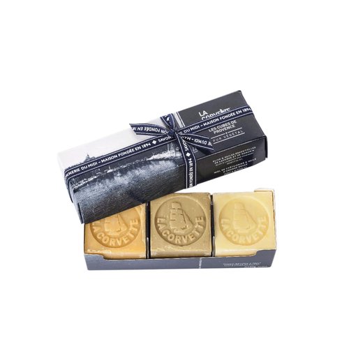 La Corvette, gift box set - 3x100g Provence soaps