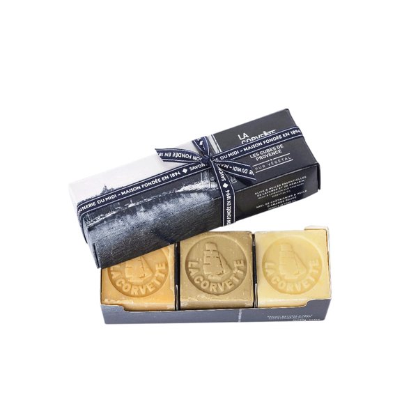 La Corvette, gift box set - 3x100g Provence soaps