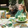 BenLouis 240Pcs Jungle Safari Party Favors Zoo Animals Sticker Stampers Slap Bracelets School Stationery Set Bulk Classroom Prizes for Kids Wild One Party Baby Shower Goodie Bags Fillers