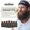 Live Bearded: Beard Oil - Premium All-Natural Beard Oil for Men with Jojoba Oil Beard Care - 1 fl oz - Made in the USA - Beard Oil for Dry Flaky Skin - American Scent: Cedar, Pine, Vetiver, Bergamont