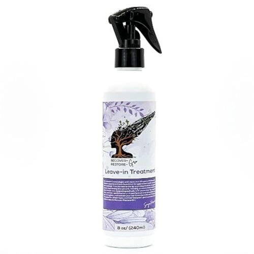 RECOVER - RESTORE - GRO Leave In Conditioner | Ultra Hydrating | Detangles Curly Hair | Protective Treatment | 3a to 4c Hair Types | Curly Hair Styler | Supports Growth | 8oz