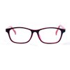 ALWAYSUV Blue Light Computer Glasses for Blocking UV Headache Transparent Lens Unisex Kids Teens Salmon Pink Red