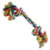 Weebo Pets Cotton Flossin' Rope Bone Dog Toy 10 x 2 x 2