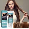 2024 Protein Correcting Hair Straightening Cream, Silk &Gloss Hair Straightening Cream for curly and frizzy or wavy Hair, Deep Nourishing Fast Smoothing Collagen Hair Straightener Cream (1pc)