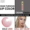 Gerard Cosmetics Color Your Smile Lip Gloss Butter Cream | Super Pigmented Pink Lip Gloss with LED Light and Mirror | Shiny Finish | Hydrating Liquid Lip Color | Cruelty Free and Made in USA