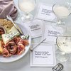 Five Star Napkins Bar Quotes, White Cotton Cocktail Napkins, Beverage Napkins, Bar Napkins, Cloth Napkins, Party Napkins, Events, Holidays, Weddings, Birthdays, Disposable, 4.5" x 4.5"- (50x)