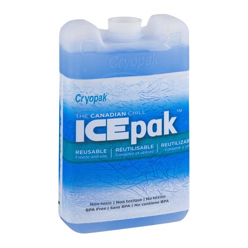 Cryopak ICEPAK Lunch Box, Transparent, 5x3x1 Inches