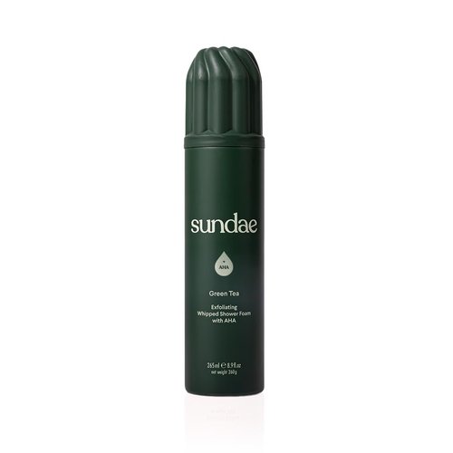 sundae Exfoliating Whipped Shower Foam Green Tea Foaming Body Wash 8.9 fl oz, 265ml