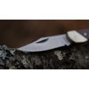 Uncle Henry LB3 Brown Bear 5.1in High Carbon S.S. Folding Knife with a 2.2in Clip Point Blade and Wood Handle for Outdoor Survival, Camping and Hunting