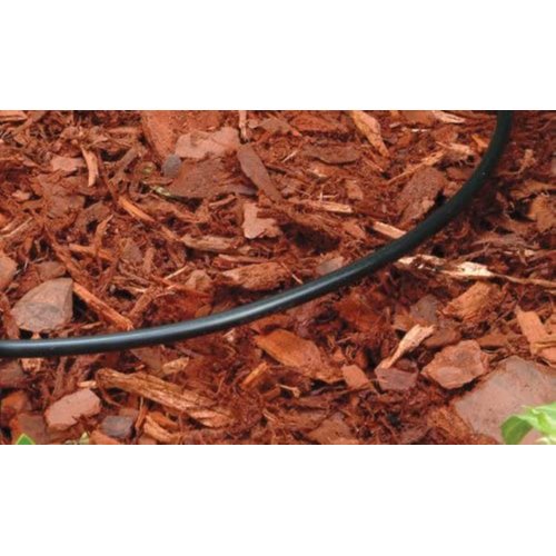 Rain Bird T22-50S Drip Irrigation 1/4" Blank Distribution Tubing, 50' Roll, Black