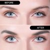 Eyebrow Powder Kit,Eye Brow Powder for Women Long-Lasting Waterproof Two Colors Brow Filler Get Full Defined Natural Brows,Eye Brow Contour Palette with Double-ended Eyebrow Brush-Dark Brown+Dark Gray