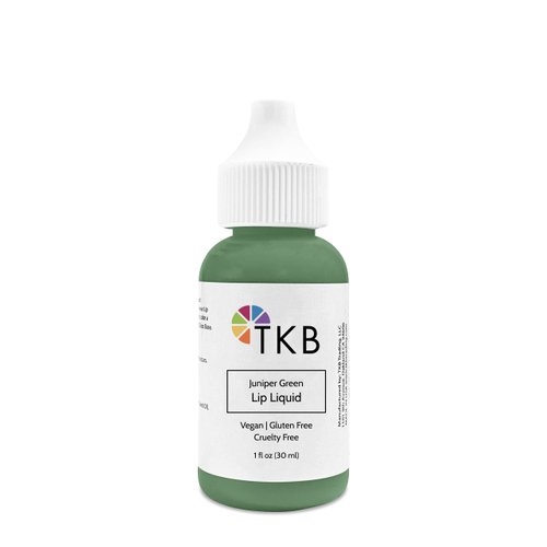 TKB Lip Liquid Color | Liquid Lip Color for TKB Gloss Base, DIY Lip Gloss, Pigmented Lip Gloss and Lipstick Colorant, Made in USA (1floz (30ml), Juniper Green)