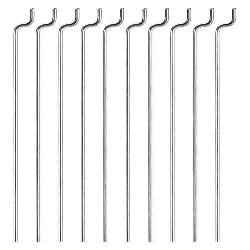 uxcell 1mm x 80mm (3.1 Inch) Steel Z Pull/Push Rods Parts for RC Airplane Plane Boat Replacement (Pack of 10)