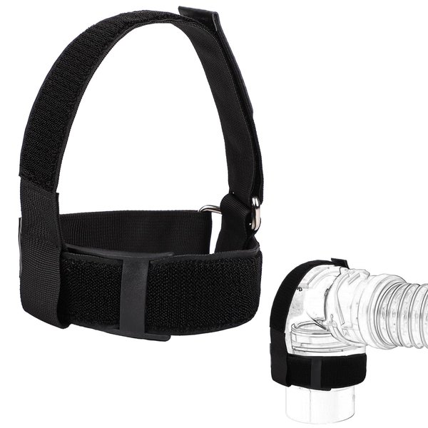 RV Sewer Hose Support, Magic Adhesive Hose Connector Fitting Camper Sewer Adapter Accessory Hose Fastening Tightening Device Must Have for RV Prevents Waste Lines from Dislodging While Dumping