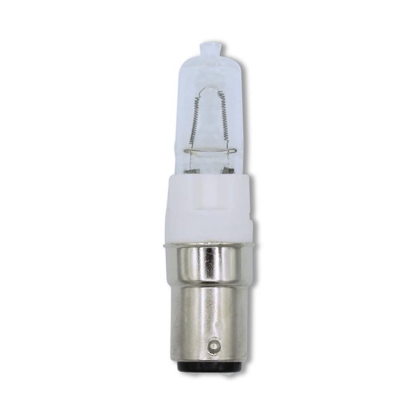 Technical Precision Replacement for Osram Sylvania 18858 Light Bulb 120 Volt 100 Watt Halogen Bulb T4 DC Bayonet Base - Clear BA15D Double Contact Bayonet Bulb - 1 Pack