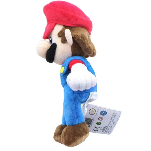 Little Buddy Super Mario All Star Collection 1414 Mario Stuffed Plush, Multicolored,9.5"