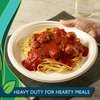Hefty ECOSAVE 100% Compostable Paper Plates, 10-1/8 Inch, 16 Count