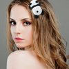 FOMIYES Plush Panda Hair Clip Hairpin Barrette Cute Fluffy Hair Accessory Women Girls Kids Adorable Animal Hair Decoration