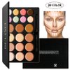 Cream Contour Concealer Makeup Palette Kit, DE’LANCI Face Contour Cream Foundation,Full Coverage Concealer Palette,Natural Brightening Contouring Highlight Makeup Pallet for Oily Skin Dark Circles