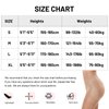 MANZI Control Top Pantyhose Sheer Tights for Women Tummy Control Stockings with Moderate Support Panty 40 Denier Run Resistant Quality Nylons(1 Natural+1 Black,L)