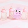 Kichvoe 30 Pcs Doll Bottle Set Miniature Mini Bottle Plastic Mini Milk Bottle Dollhouse Feeding Bottle Novelty Tiny Candy Jar for Baptism DIY Craft