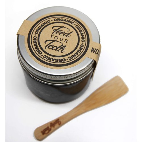 Charcoal Toothpaste Xtra Whitening - 4.5 oz Glass Bottle by Lucky Teeth - All Natural, Organic, Remineralizes and Fortifies Teeth and Gums. (2 Pack)