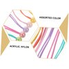 14 Pcs Double Ball Hair Ties for Girl Ball Hair Ropes Hair Tie for Little Girl Elastic Hair Ties Girl Ball Hair Rope Girl Elastic Hair Tie Girl Elastic Ponytail Holder