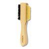 Wilkins Suede Shoe Cleaner Brush - Yellow Rubber Suede Eraser with Soft Bristle Brush for Suede Cleaner and Nubuck Brush