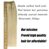 Eufficco Real Human Hair Lace Clip In Hair Extensions 14inch Color Bleach Blonde #613 100g Remy Hair Extensions Silky Soft Straight Double Wefted Thick Ends Lace Backed Clip On Human Hair Extensions