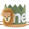 WAOUH Wild One Hat for Party Supplies - Green (Birthday Crown, Where The Wild Things Are Birthday, Children, Small, Hand Wash Only, Green)