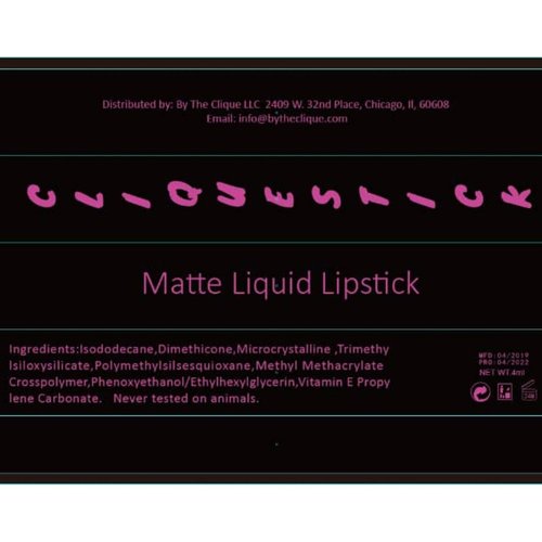 By The Clique Premium Long Lasting Beige Nude Matte Liquid Lipstick | Perfect Texture | Sandy Mandy