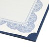 Best Paper Greetings 48 Sheets Blue Floral Certificate of Recognition Paper for Printing with Gold Foil Sticker Seals|Customizable|Border for Graduation,DiplomaCompletion Award Documents(8.5x11")
