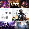 Hearprotek Concert Ear Plugs, 2Pairs Reusable high Fidelity Musician Ear Plugs for Concerts Loud Music-Noise Reduction Ear Protection earplugs for Rave,Festival,Music,Tinnitus Relief