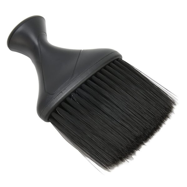 Barber Neck Hair Duster Brush Hair Cutting Neck Duster Hair Cleaning Sweeping Duster Soft Cutting Neck Hair Brush with Plastic Handle Grip for Brushing Off Hair Face Neckling
