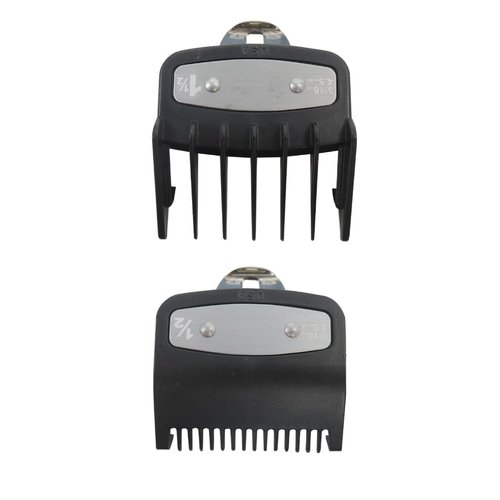 New Clipper Cutting Guides Guards with Quality Metal Clip Hair Cutting Attachments for Wahl Sturdy with Smooth Glide for Even Cuts, Professional Hair Clippers Accessories for Salon & Home Use