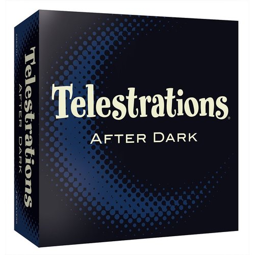 Telestrations After Dark Adult Board Game | An Adult Twist on The #1 Party Game | The Telephone Game Sketched Out | Ages 17+