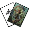 Fantasy North - Valora Lothuandyr - Dragon Knight (Teragotha) - 100 Smooth Matte TCG Card Sleeves - Fits Magic MTG Commander Pokemon and Other Card Games - Playing Card Sleeves