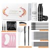 Lomansa Black Eyelash Color Kit, Instant Fuller Lash and Brow Coloring Kit, DIY Hair Color for Salon Home Use 15ml