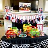 Roaring Good Time 12 PCS Monster Trucks Party Favor Boxes Monster Trucks Party Supplies Monster Trucks Party Favors Monster Trucks Tablecloth Monster Trucks Birthday Decoration