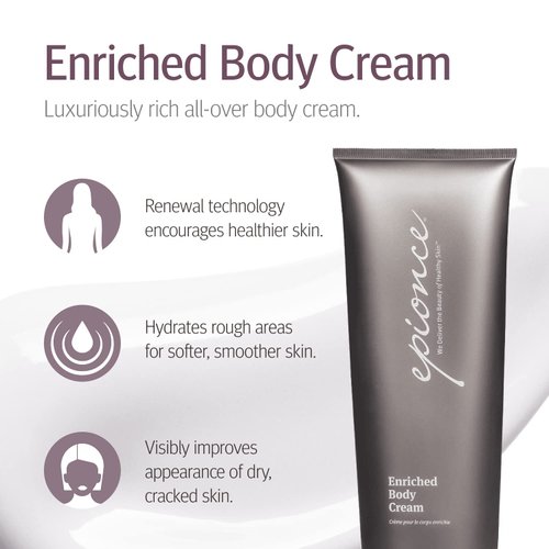 Epionce Enriched Body Cream - Skin Barrier Repair Body Butter with Glycerin & Beeswax, Skin Barrier Cream, Moisturizing Lotion for Dry Skin