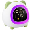 OK to Wake Clock for Kids, Kids Alarm Clock with Sleep Training Night Light Dual Alarm Auto Off Timer Stay in Bed for Kids and Toddlers, Kids Clock with Cat Ear Light