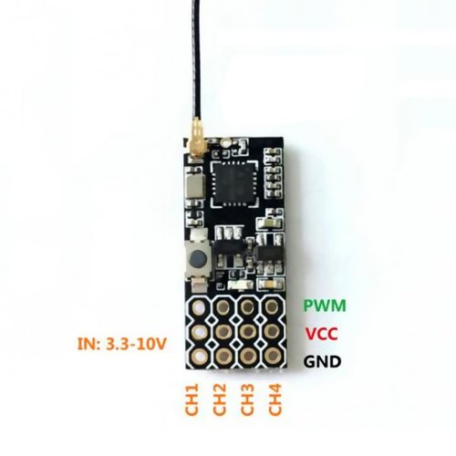 Readytosky FS2A 4CH Receiver AFHDS 2A Mini RC Receiver PWM Output for Flysky i6 i6X i6S Transmitter Remote Controller