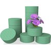 24 Pcs 3 Inch Flower Foam Block Round DIY Flower Arrangement Kit Wet Flower Foam for Artificial Flowers, Wedding Aisle Flowers, Party Decoration