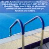 Pool Railing Handrail Comfort Covers 4-Feet Zippered Designed Neoprene Hand Grip Rail Nonslip Cover for Above Ground & Inground Pool Ladder Hand Rail (Royal Blue(1)